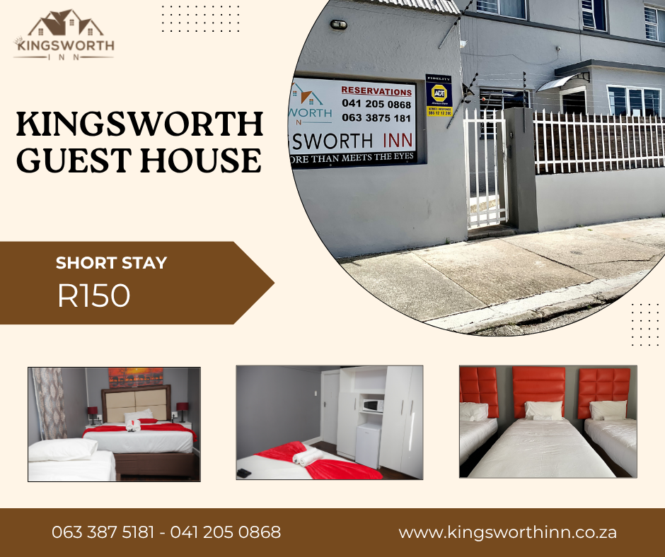 Short Time Accommodation in Gqeberha – 063 387 5181